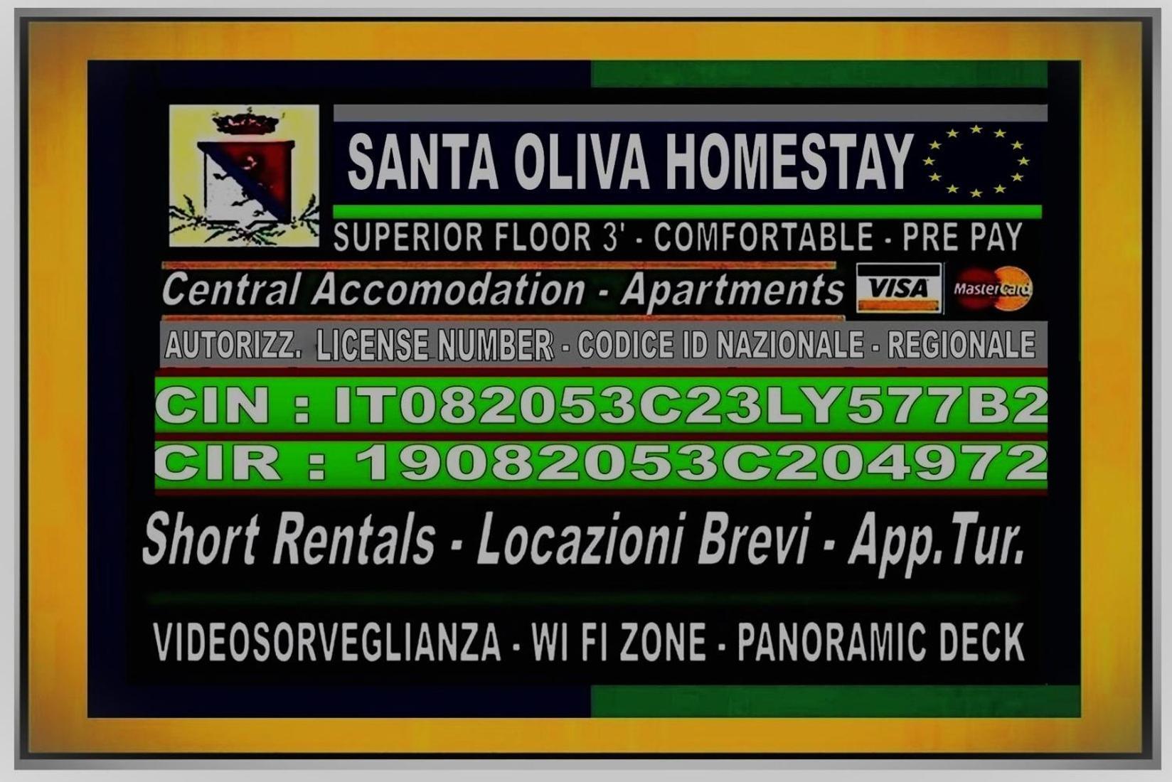 Santa Oliva Homestay Palermo Ngoại thất bức ảnh